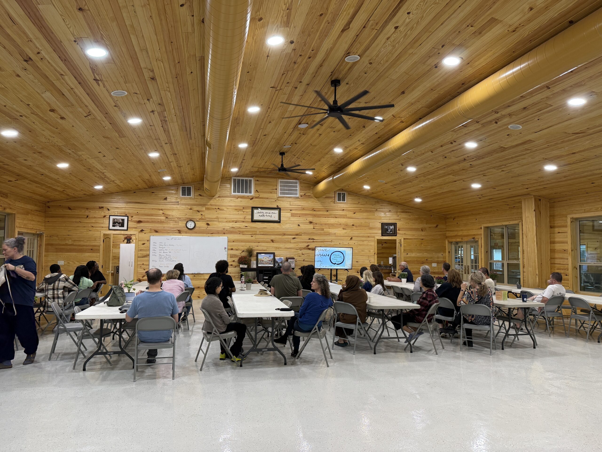 See how much more spacious our dining hall is after its renovation