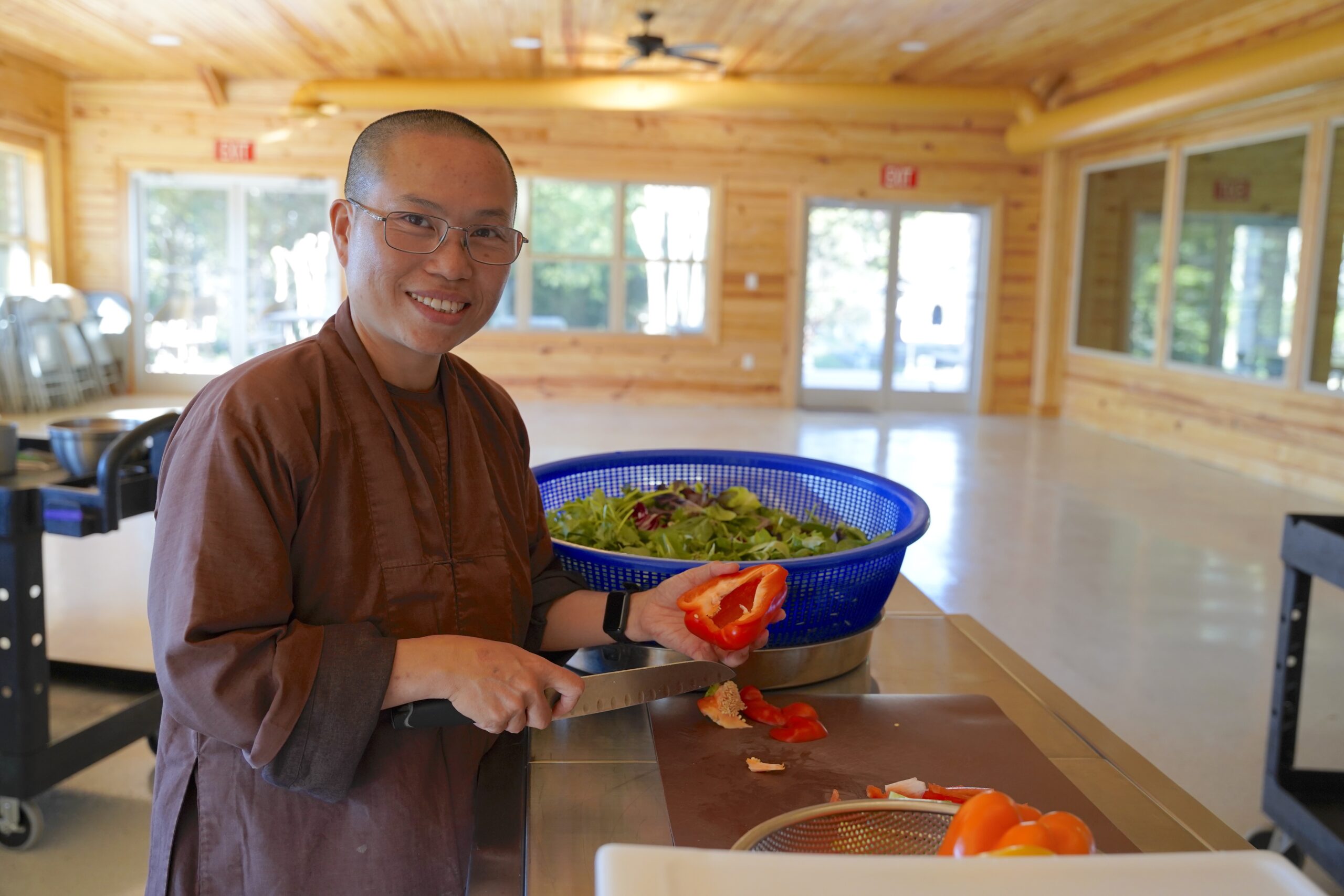 Sr. Tan N, our Spring Rolls chef